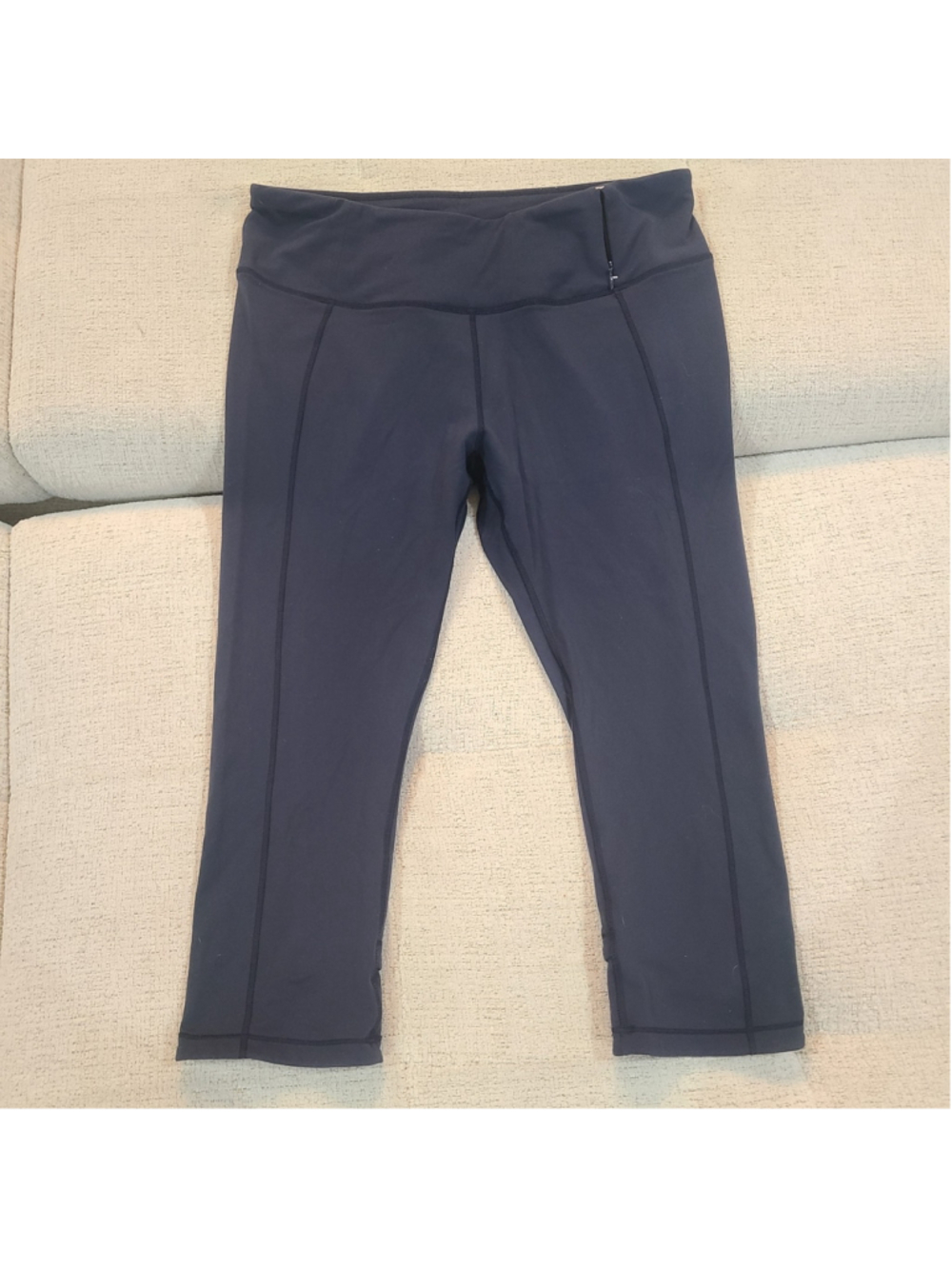 Calia By Carrie Underwood Cropped Capri Athletic Leggings Navy Blue Sz Large
